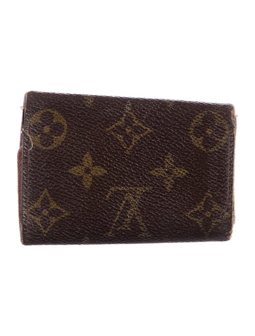 Louis Vuitton LV Monogram Coated Canvas Key Holder