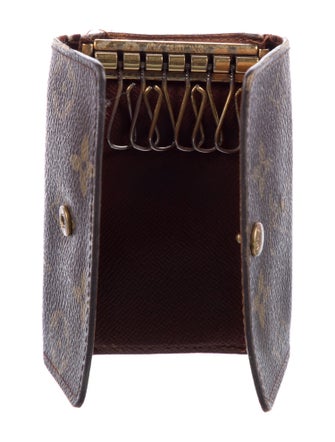Louis Vuitton LV Monogram Coated Canvas Key Holder