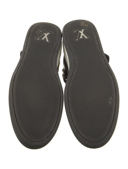 Louis Vuitton Leather Paisley Print Sneakers