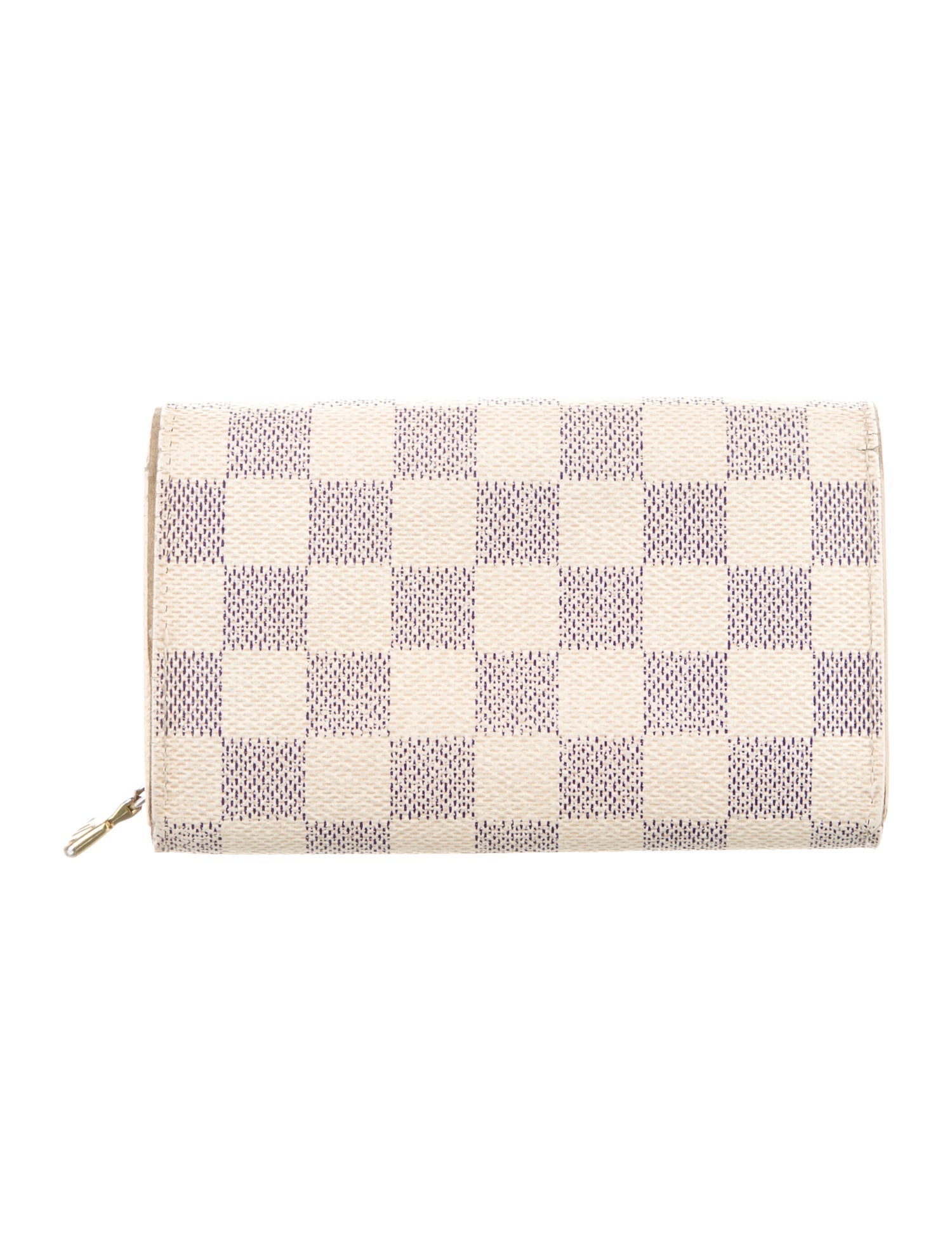 Louis Vuitton 2010 Damier Azur Pattern French Purse