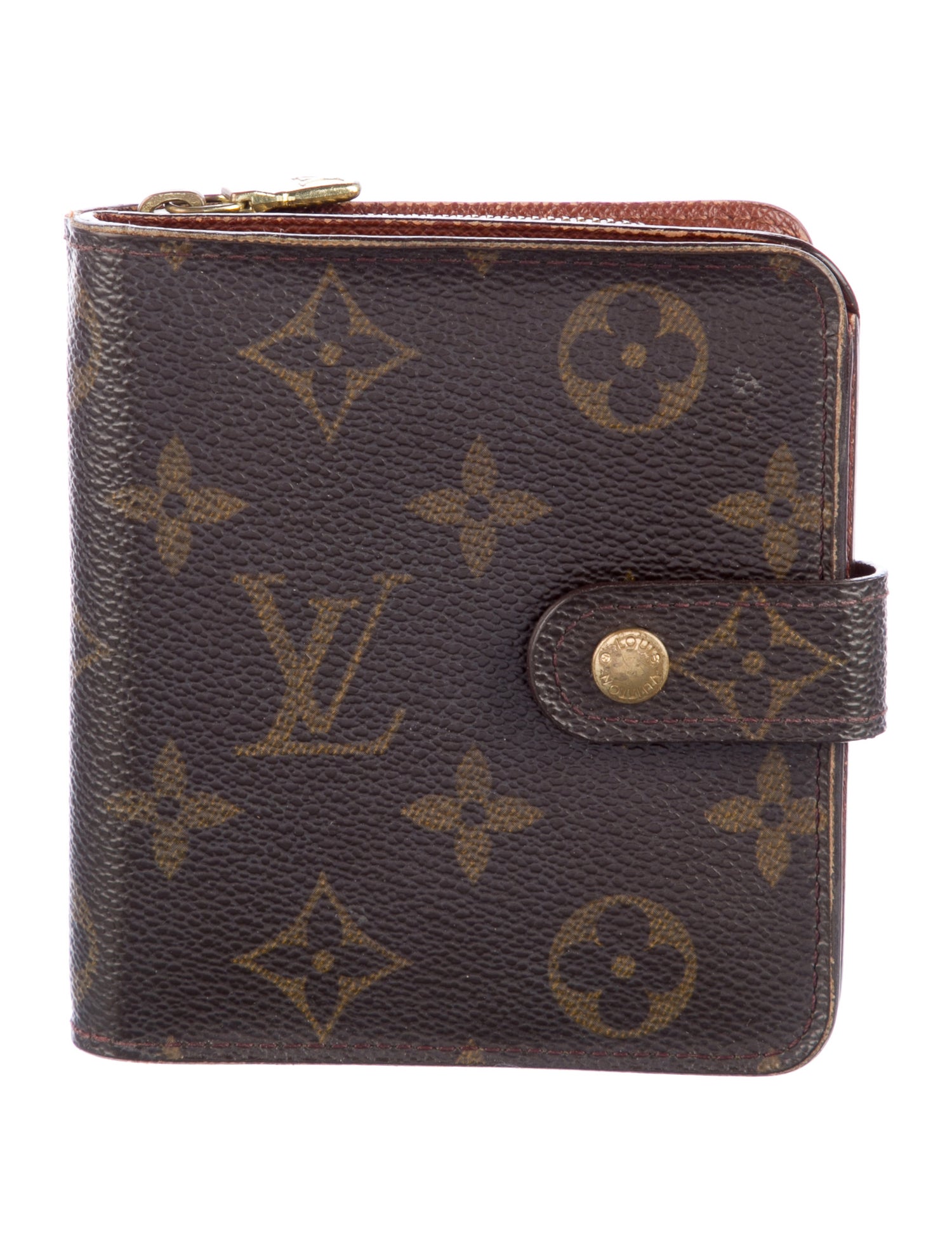 Louis Vuitton 1999 LV Monogram Zippy Compact Wallet