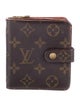 Louis Vuitton 1999 LV Monogram Zippy Compact Wallet