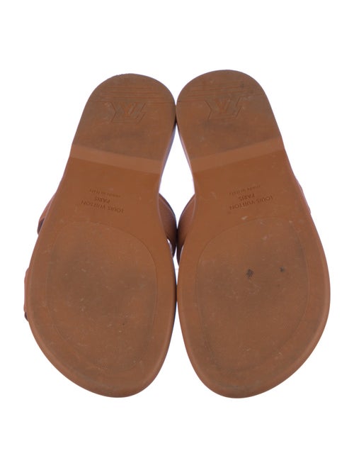 Louis Vuitton Leather Slides