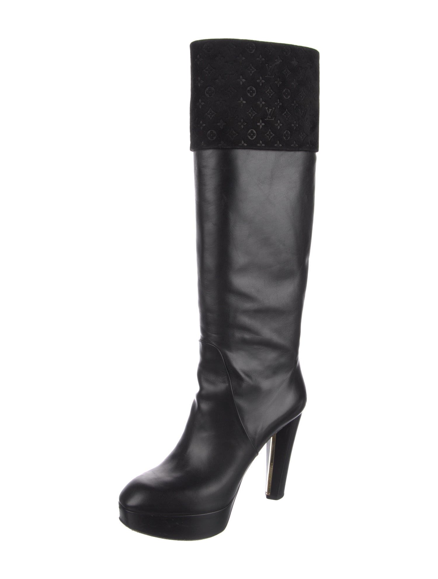 Louis Vuitton LV Monogram Leather Boots