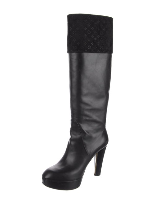 Louis Vuitton LV Monogram Leather Boots