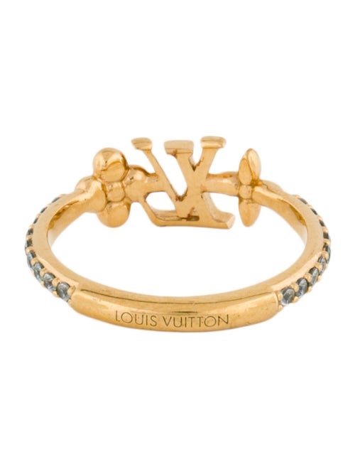 Louis Vuitton Crystal LV Iconic Ring