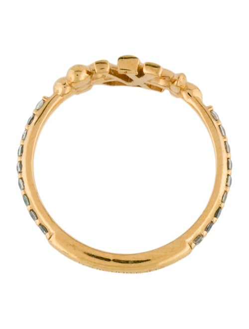 Louis Vuitton Crystal LV Iconic Ring