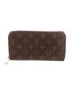 Louis Vuitton LV Monogram Coated Canvas Zippy Wallet