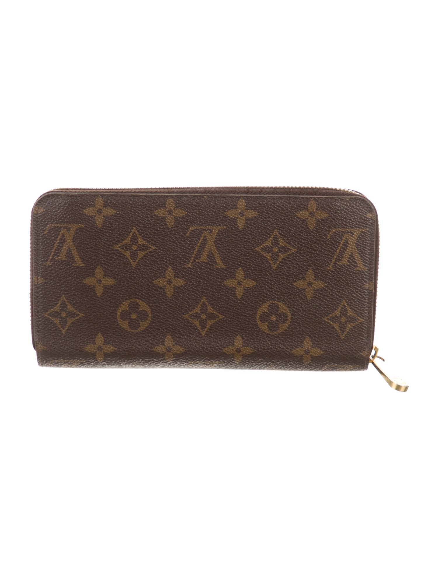 Louis Vuitton LV Monogram Coated Canvas Zippy Wallet