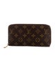 Louis Vuitton 2012 Monogram Pattern Zippy Wallet