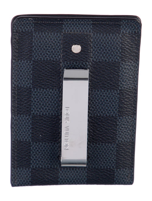 Louis Vuitton Damier Ebene Pattern Coated Canvas Card Case