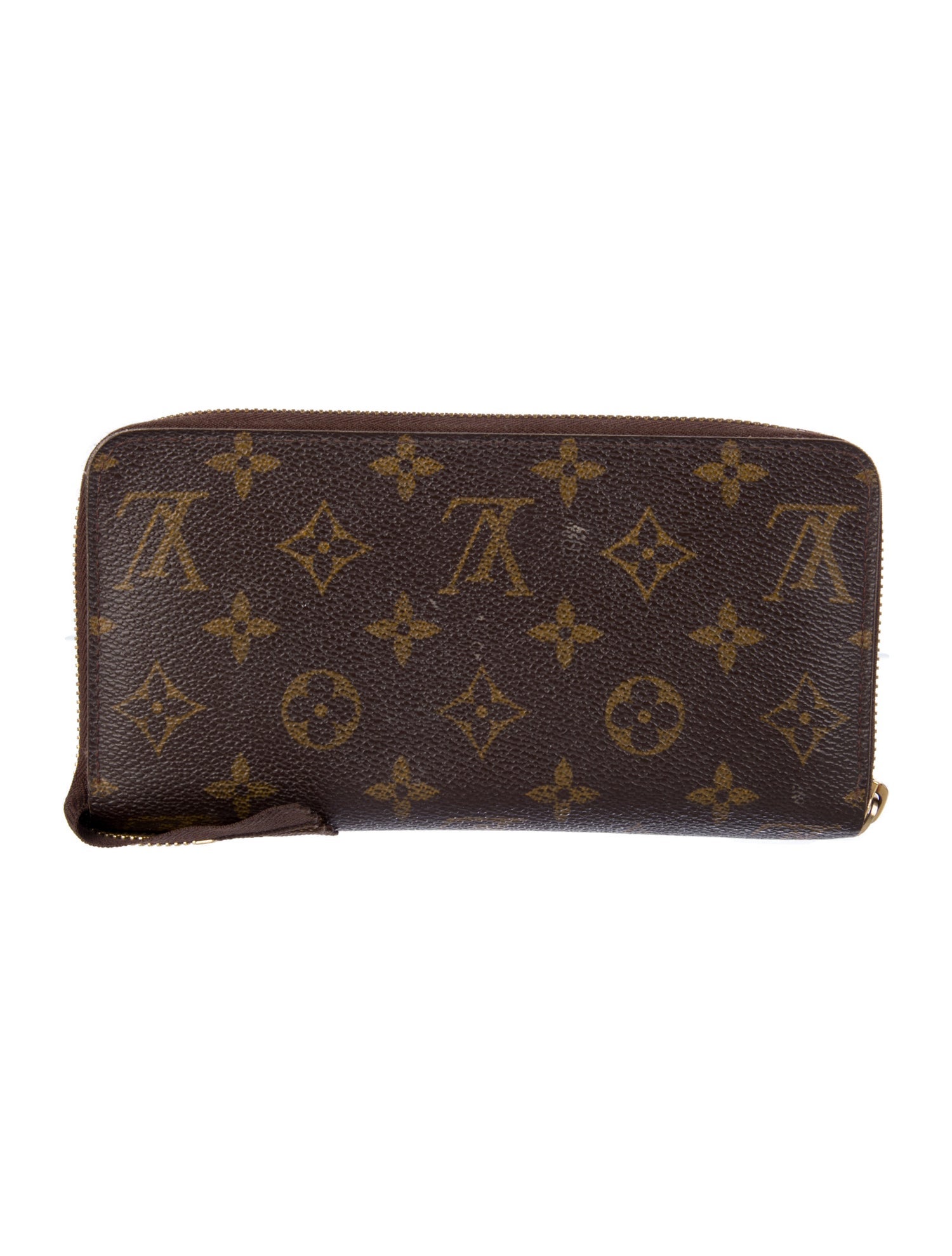 Louis Vuitton LV Monogram Coated Canvas Zippy Wallet