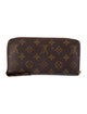 Louis Vuitton LV Monogram Coated Canvas Zippy Wallet
