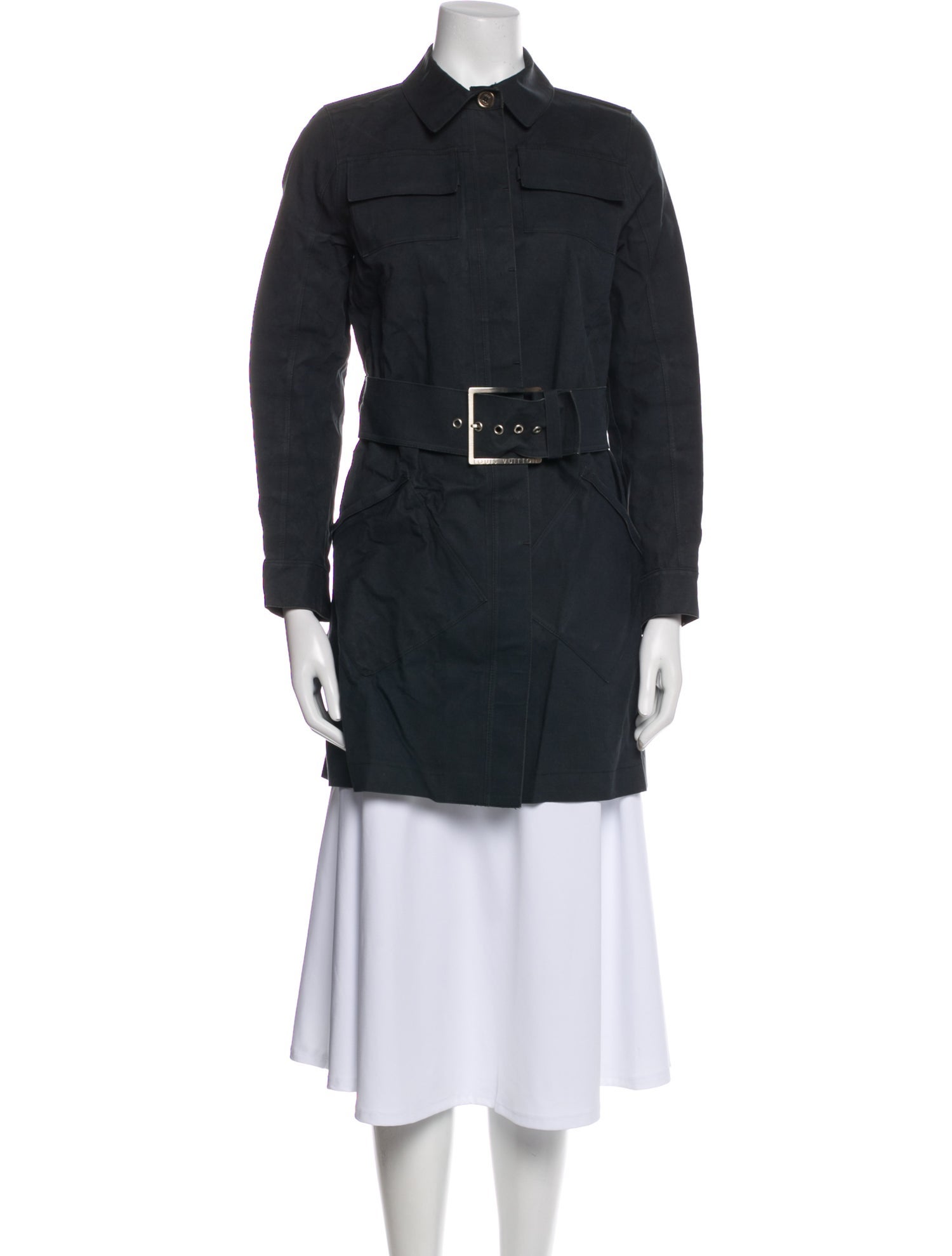 Louis Vuitton Vintage Late 1990's - Early 2000's Trench Coat