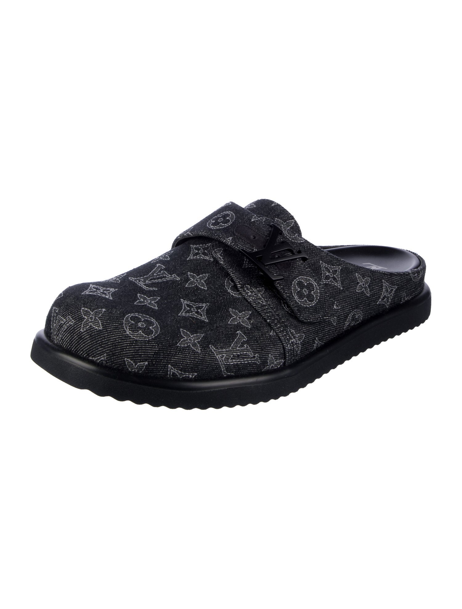 Louis Vuitton Canvas Printed Slippers