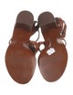 Louis Vuitton Leather T-Strap Sandals