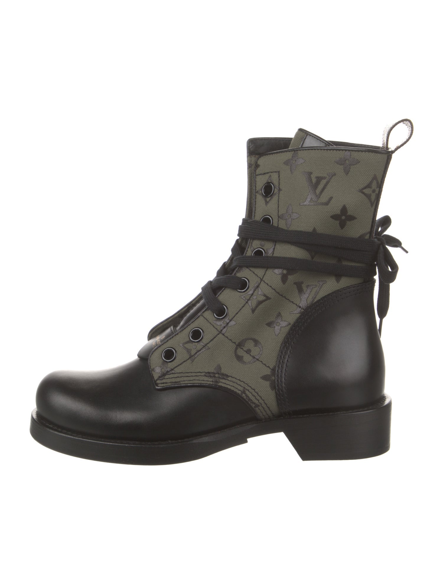 Louis Vuitton 2020 LV Monogram Combat Boots