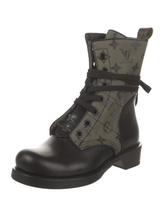 Louis Vuitton 2020 LV Monogram Combat Boots