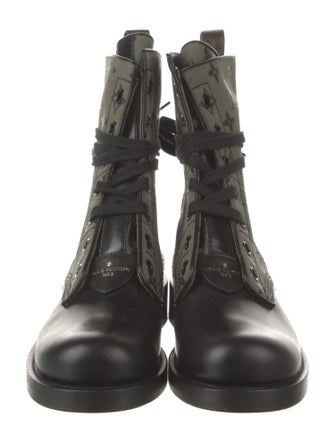 Louis Vuitton 2020 LV Monogram Combat Boots