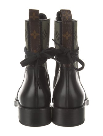 Louis Vuitton 2020 LV Monogram Combat Boots