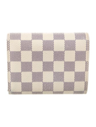 Louis Vuitton 2011 Damier Azur Pattern Wallet