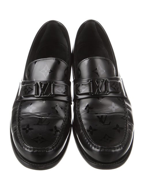 Louis Vuitton LV Monogram Patent Leather Dress Loafers
