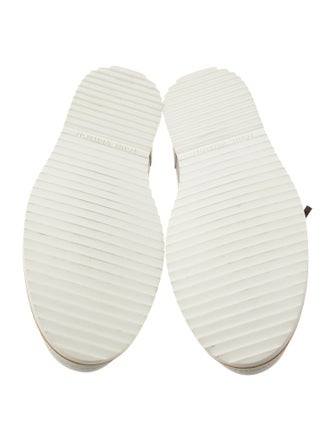 Louis Vuitton LV Monogram Leather Boat Shoes