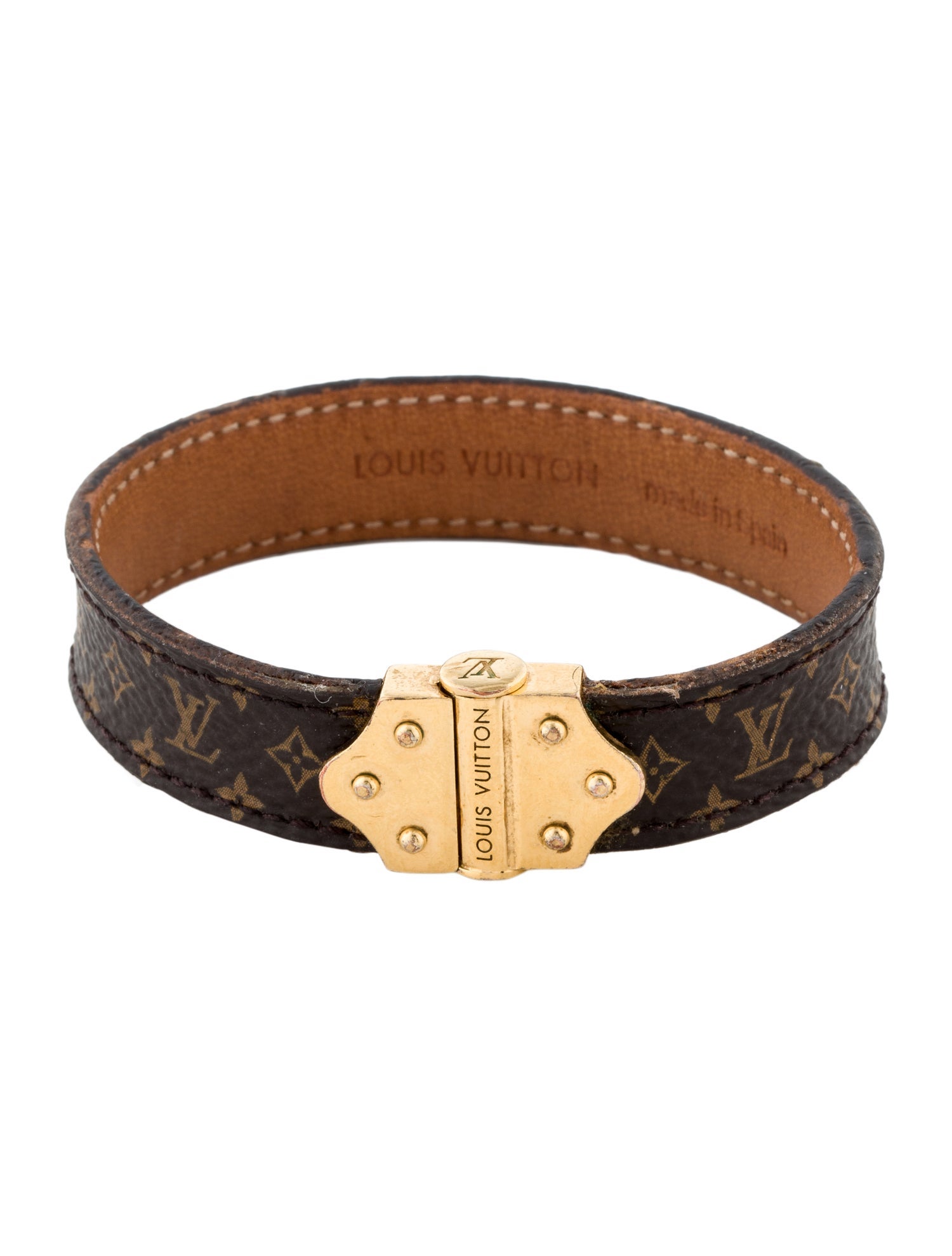 Louis Vuitton Nano Monogram Wrap Bracelet