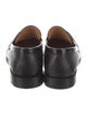Louis Vuitton Signature Logo Leather Dress Loafers