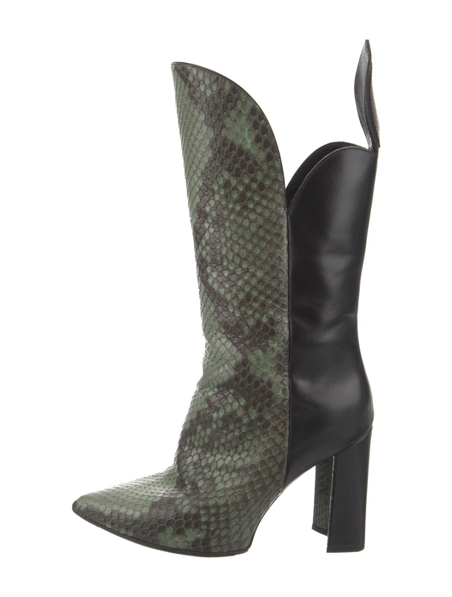 Louis Vuitton LV Monogram Snakeskin Boots