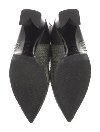 Louis Vuitton LV Monogram Snakeskin Boots