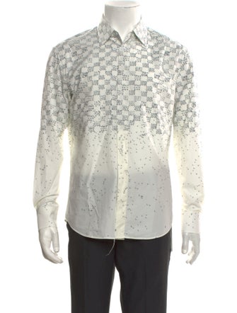 Louis Vuitton 2022 Striped Tuxedo Shirt