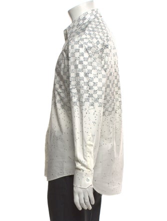 Louis Vuitton 2022 Striped Tuxedo Shirt