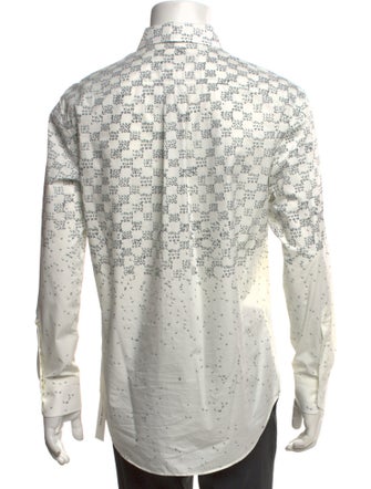 Louis Vuitton 2022 Striped Tuxedo Shirt