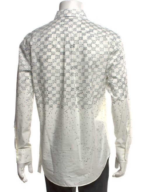 Louis Vuitton 2022 Striped Tuxedo Shirt