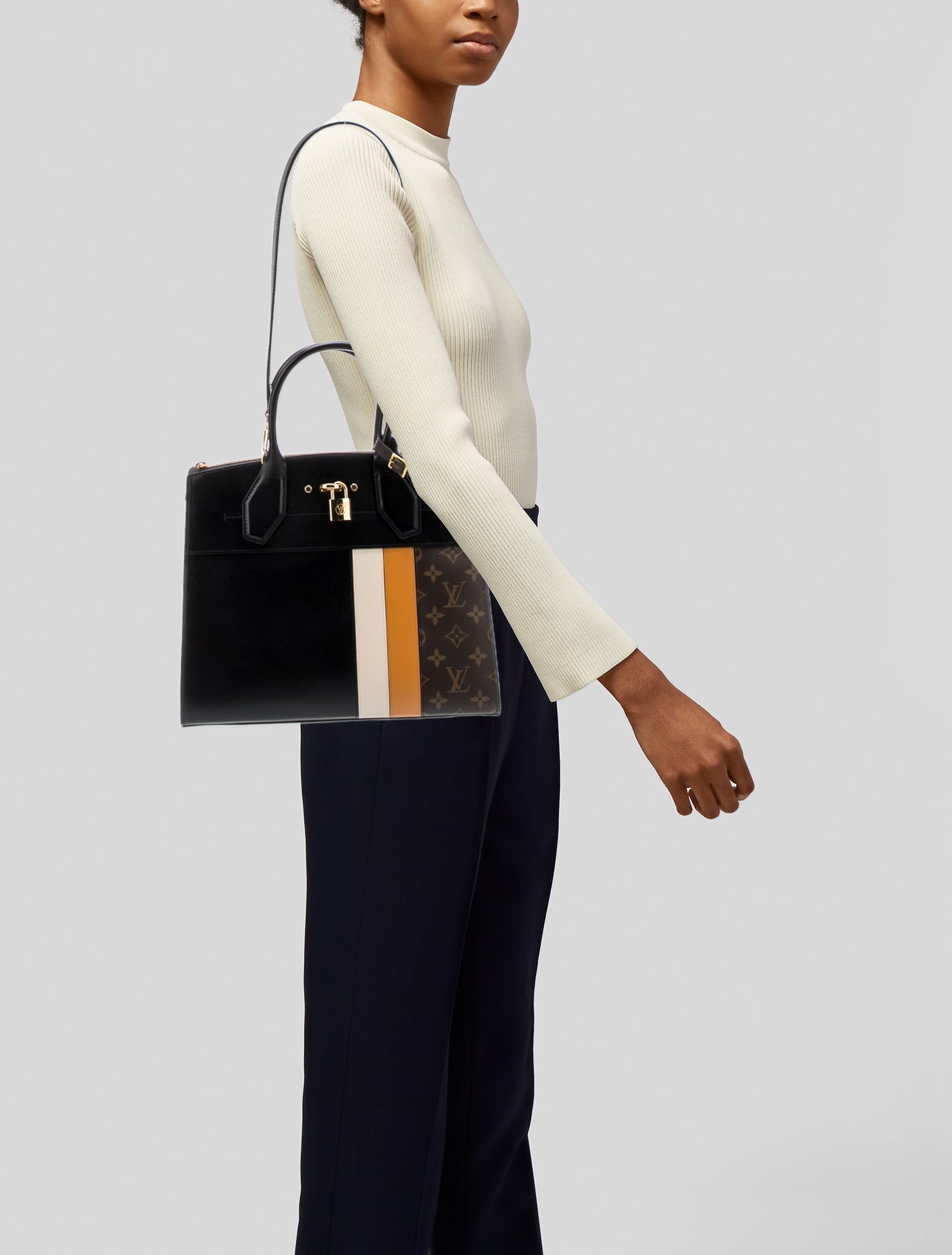 Louis Vuitton LV Monogram City Steamer MM