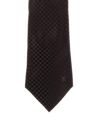 Louis Vuitton Patterned Silk Tie