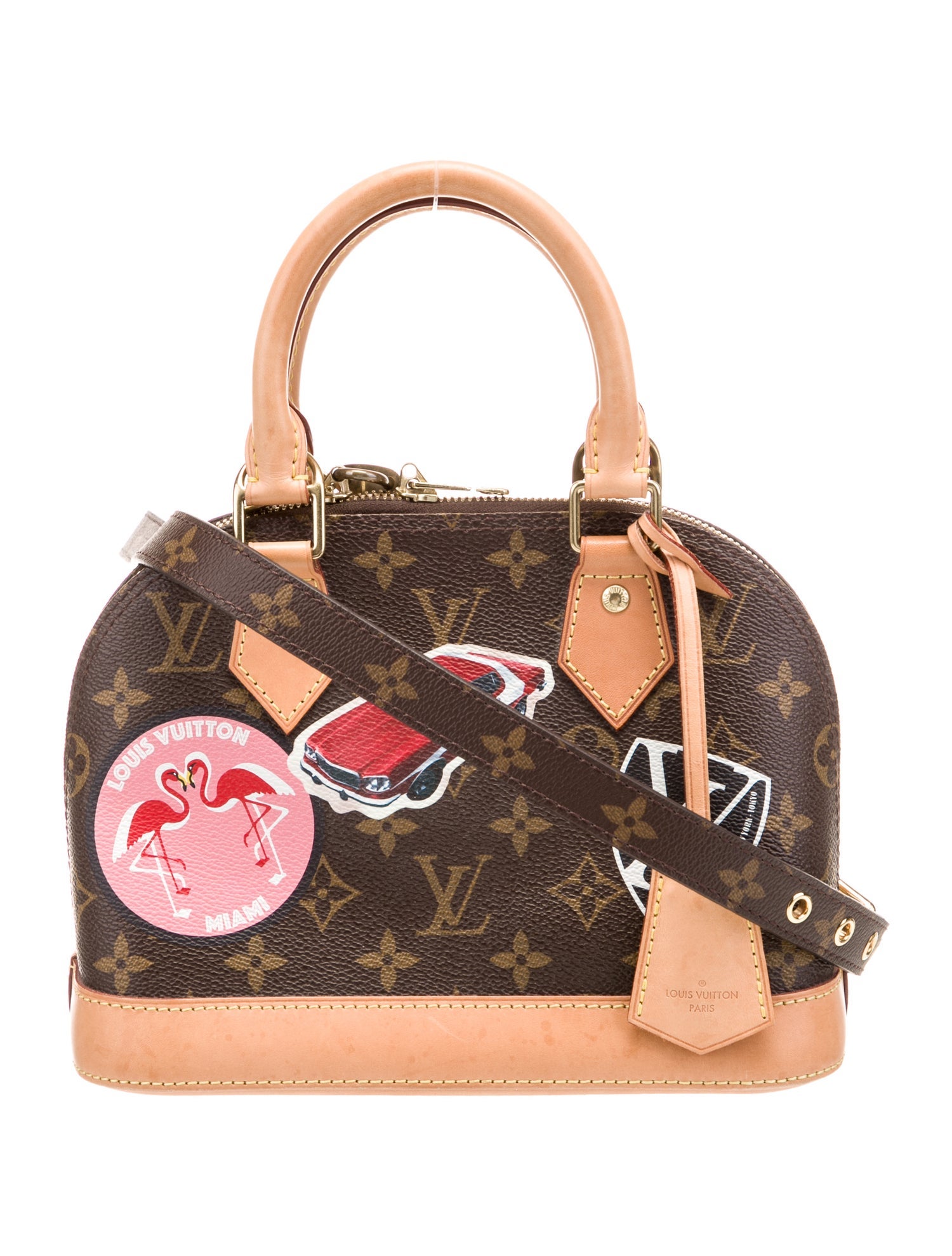Louis Vuitton LV Monogram World Tour Alma BB