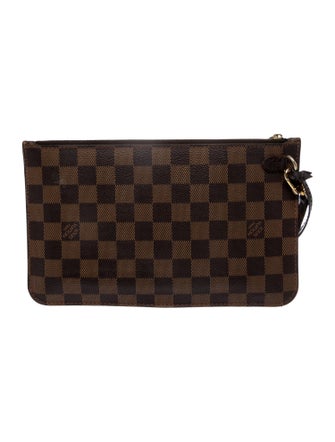 Louis Vuitton Damier Ebene Neverfull Pouch