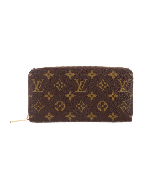 Louis Vuitton Monogram Pattern Coated Canvas Zippy Wallet