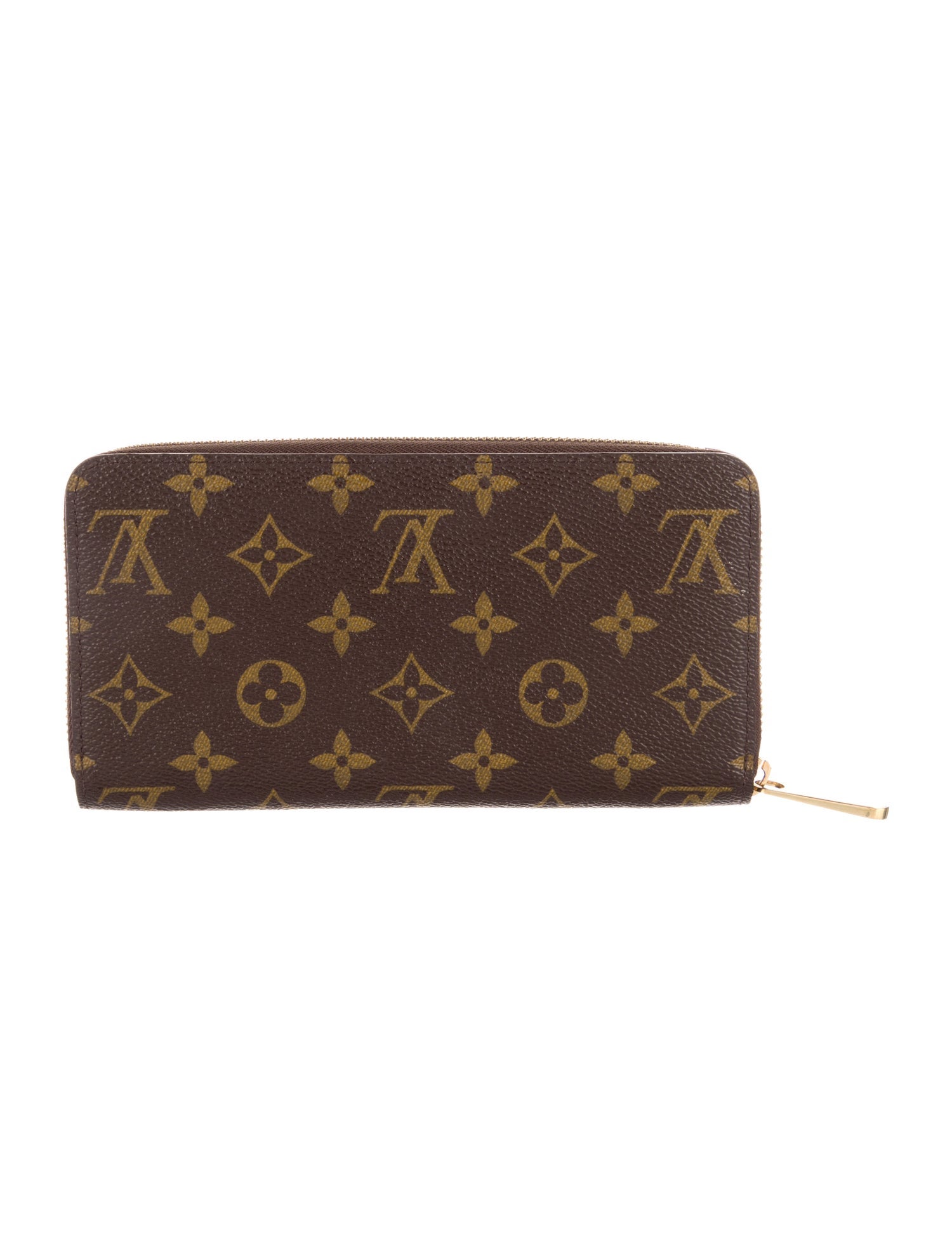Louis Vuitton Monogram Pattern Coated Canvas Zippy Wallet