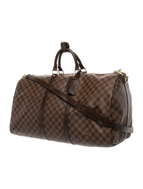 Louis Vuitton Damier Ebene Keepall Bandouliere 55