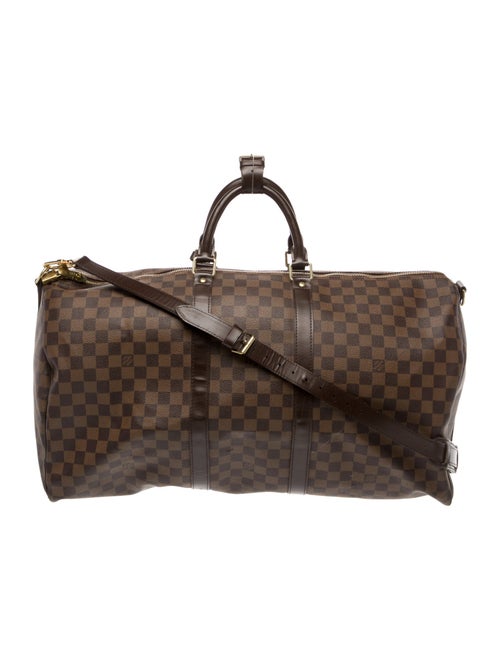 Louis Vuitton Damier Ebene Keepall Bandouliere 55