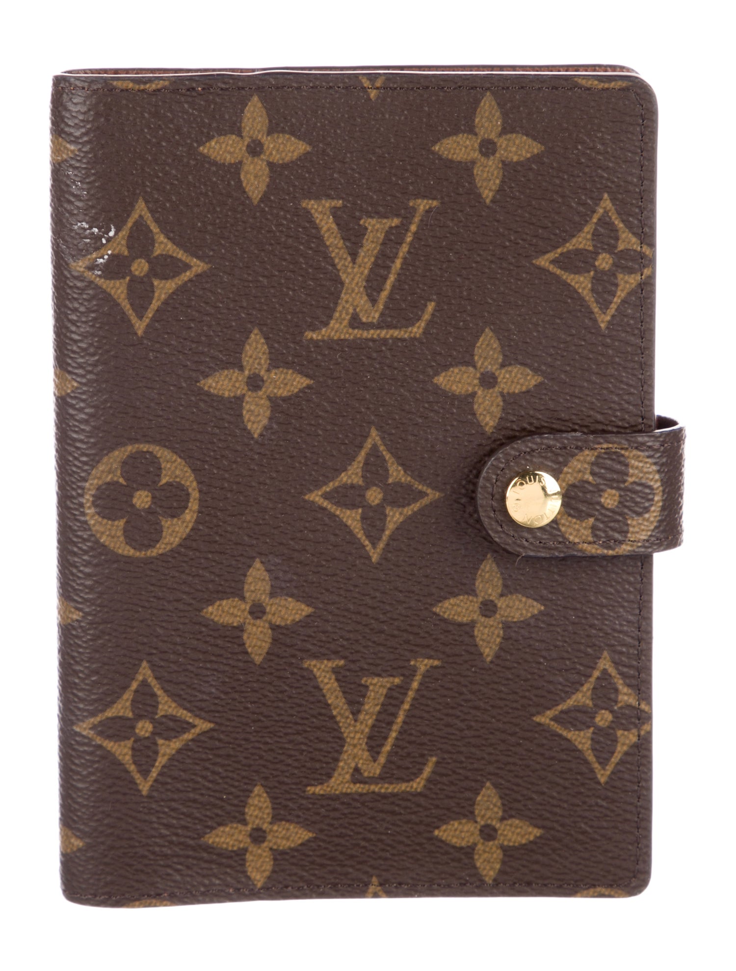 Louis Vuitton Monogram Small Ring Agenda Cover