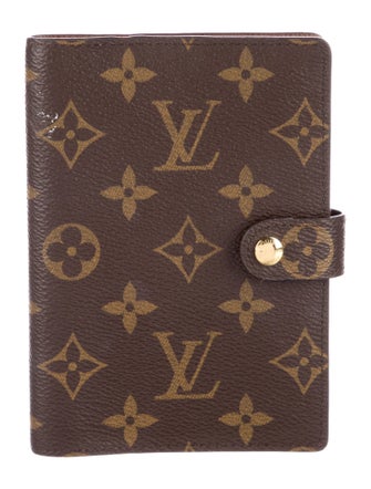 Louis Vuitton Monogram Small Ring Agenda Cover