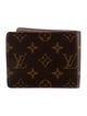 Louis Vuitton LV Monogram Coated Canvas Bifold Wallet
