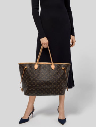 Louis Vuitton LV Monogram Neverfull w/Pouch GM