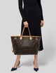 Louis Vuitton LV Monogram Neverfull w/Pouch GM