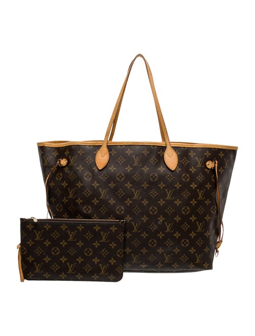 Louis Vuitton LV Monogram Neverfull w/Pouch GM