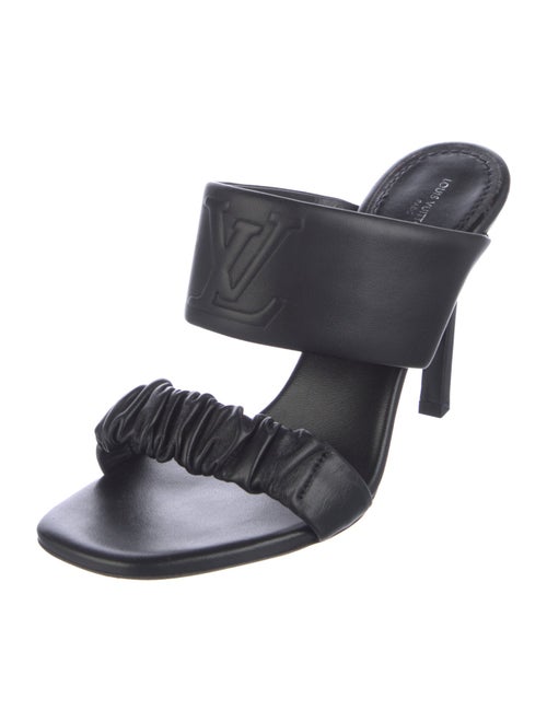 Louis Vuitton Leather Slides